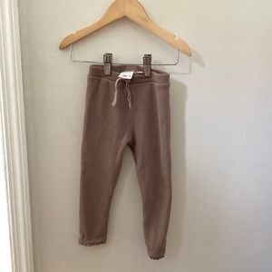 Zara Waffle knit leggings